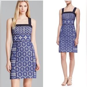 Women’s — Clothing — Dresses — Tory Burch — Size, 6 — Color, Blue and White